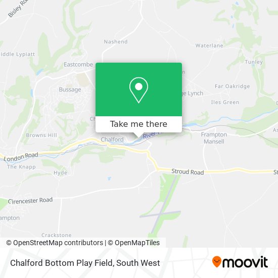 Chalford Bottom Play Field map