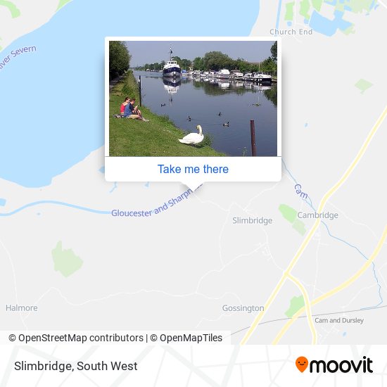 Slimbridge map