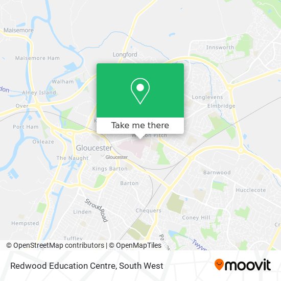 Redwood Education Centre map