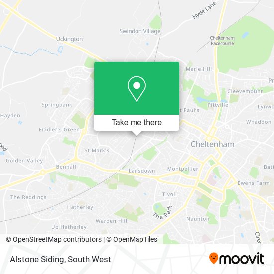 Alstone Siding map