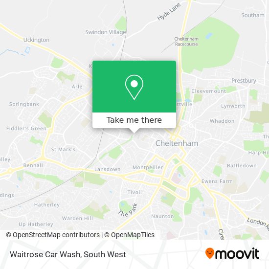 Waitrose Car Wash map