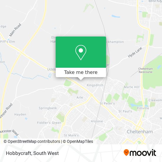 Hobbycraft map