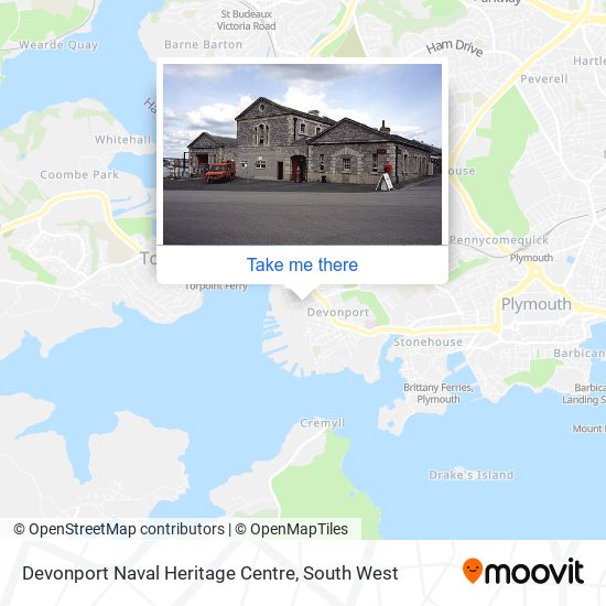 Devonport Naval Heritage Centre map