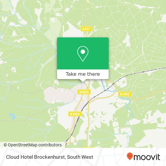 Cloud Hotel Brockenhurst, Meerut Road Brockenhurst Brockenhurst SO42 7 map