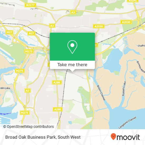 Broad Oak Business Park map