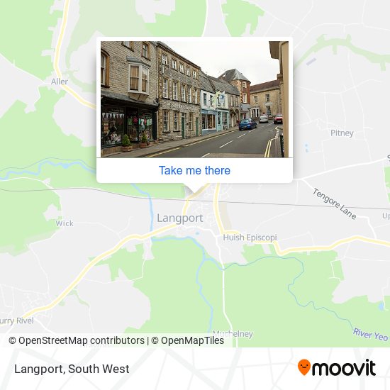 Langport map