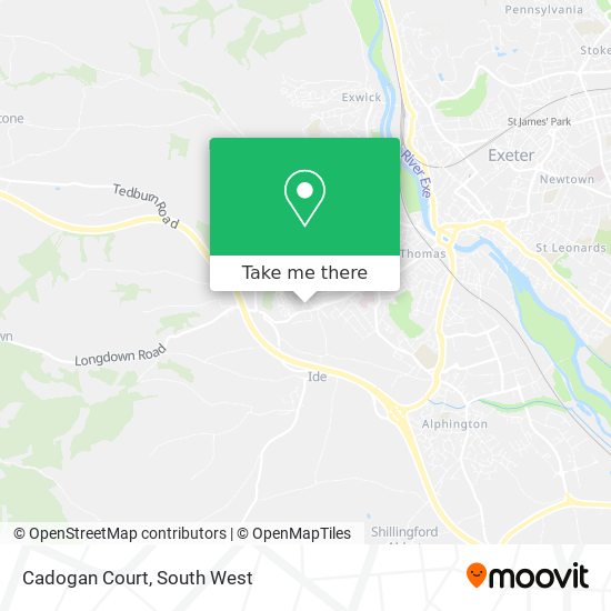 Cadogan Court map