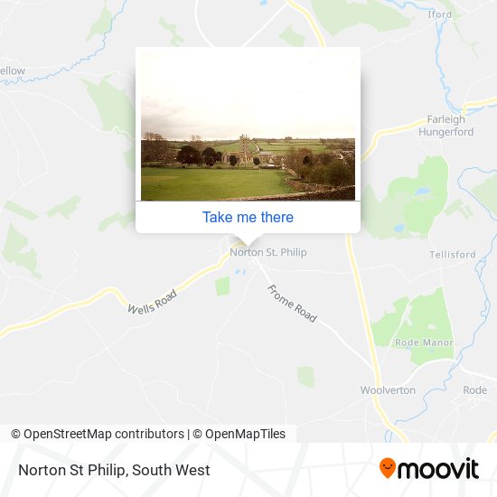 Norton St Philip map