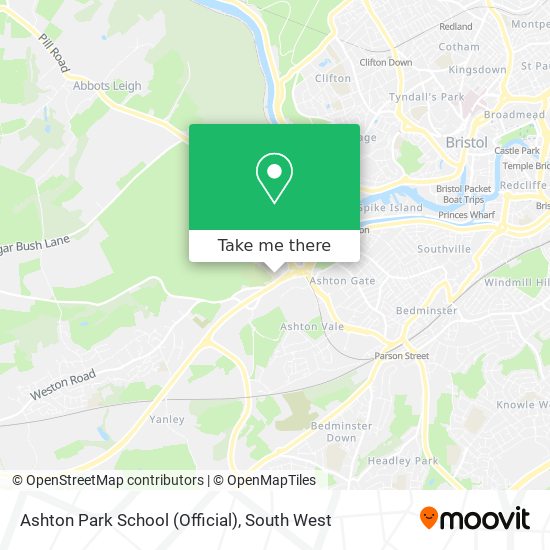 Ashton Park School (Official) map