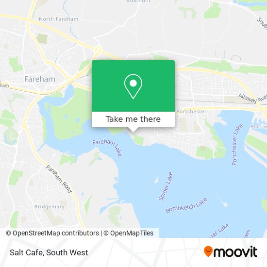 Salt Cafe map