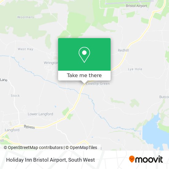Holiday Inn Bristol Airport map