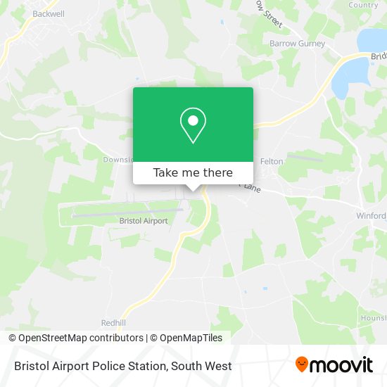 Bristol Airport Police Station map
