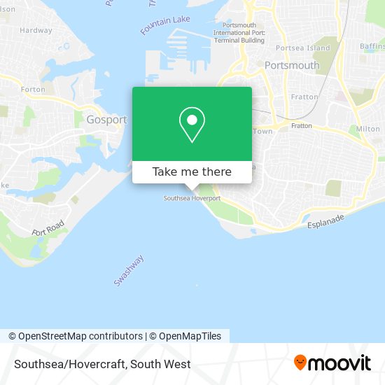 Southsea/Hovercraft map