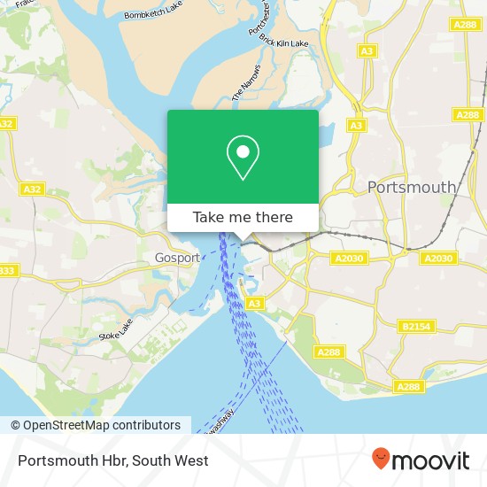 Portsmouth Hbr map