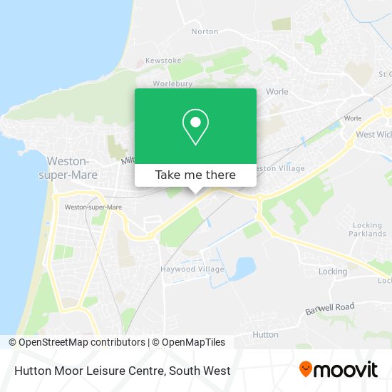 Hutton Moor Leisure Centre map