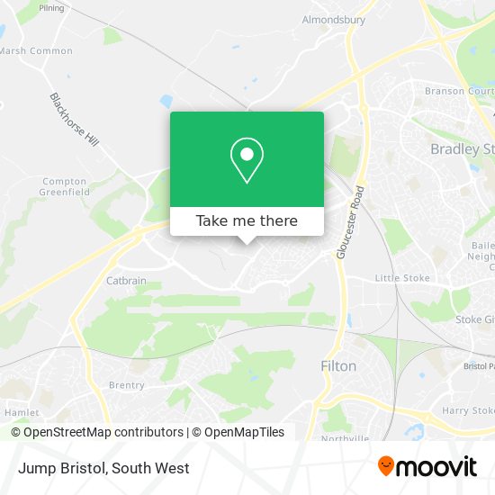 Jump Bristol map