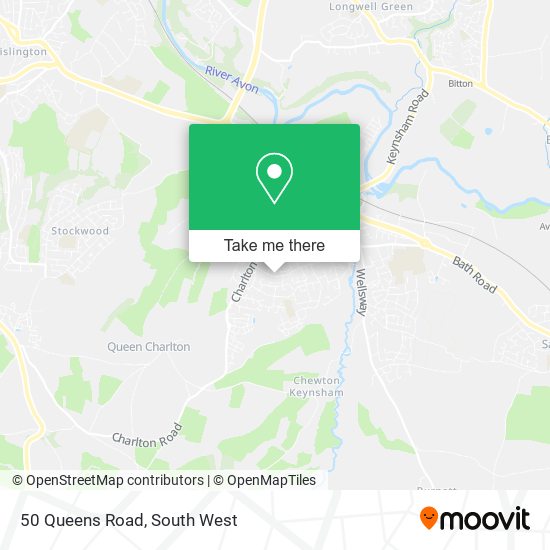 50 Queens Road map