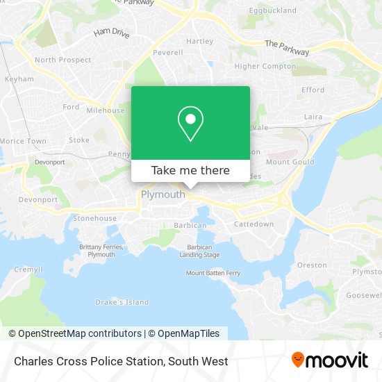 Charles Cross Police Station map