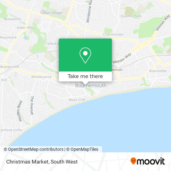 Christmas Market map