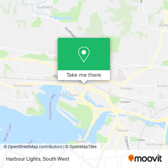 Harbour Lights map