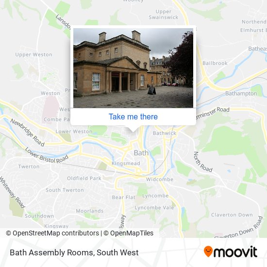 Bath Assembly Rooms map