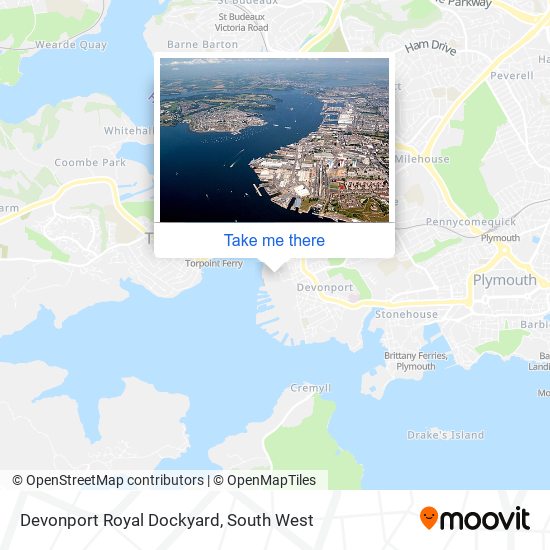 Devonport Royal Dockyard map