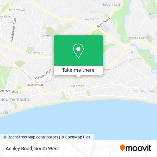 Ashley Road map