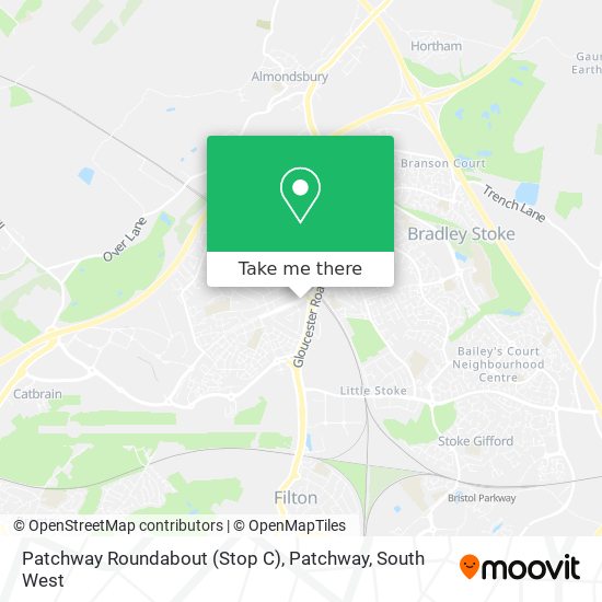 Patchway Roundabout (Stop C), Patchway map