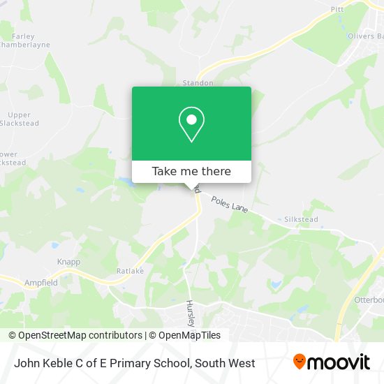 John Keble C of E Primary School map