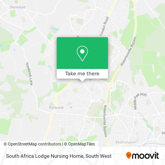 South Africa Lodge Nursing Home map