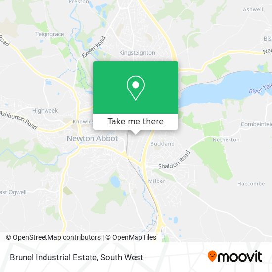 Brunel Industrial Estate map