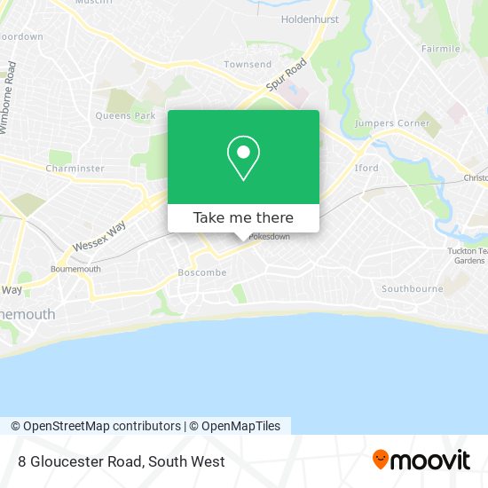 8 Gloucester Road map