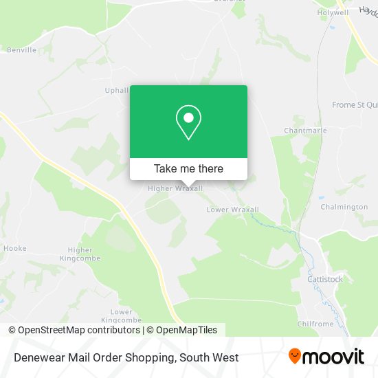 Denewear Mail Order Shopping map