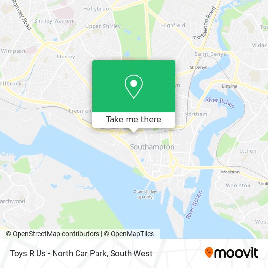 Toys R Us - North Car Park map