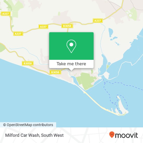 Milford Car Wash, 20 Keyhaven Road Milford on Sea Lymington SO41 0QY map