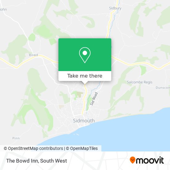 The Bowd Inn map