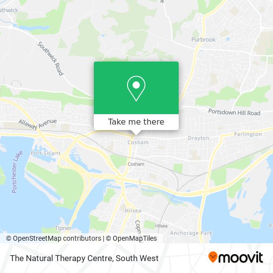 The Natural Therapy Centre map