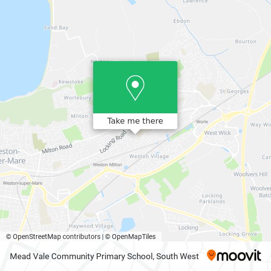 Mead Vale Community Primary School map