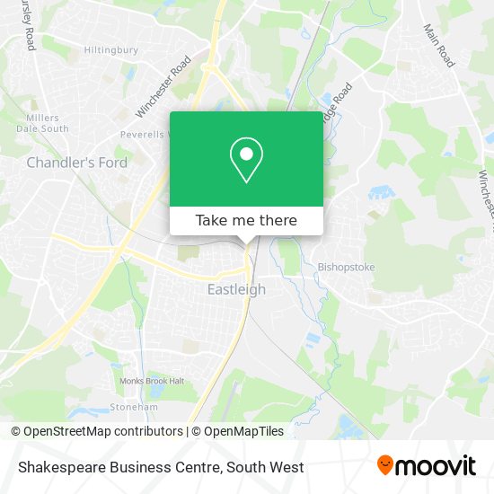 Shakespeare Business Centre map