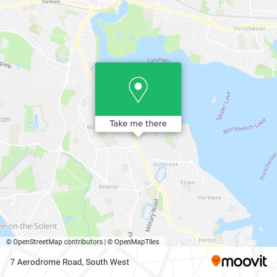 7 Aerodrome Road map