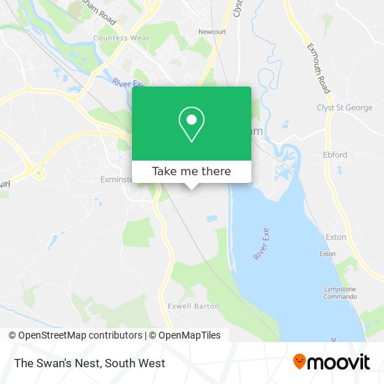 The Swan's Nest map
