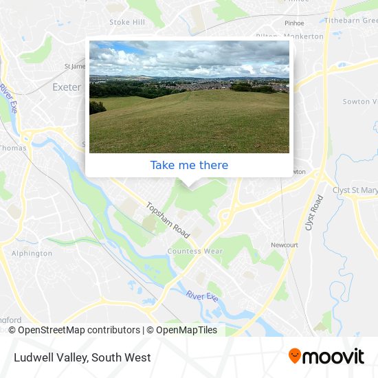 Ludwell Valley map