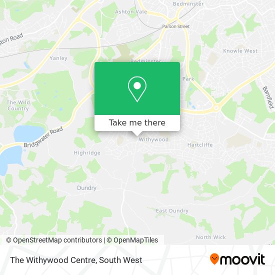 The Withywood Centre map