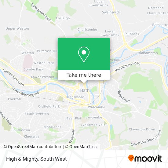 High & Mighty map