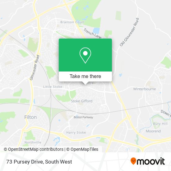 73 Pursey Drive map