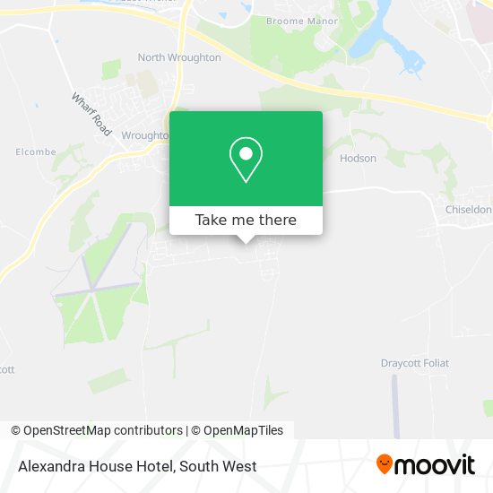 Alexandra House Hotel map