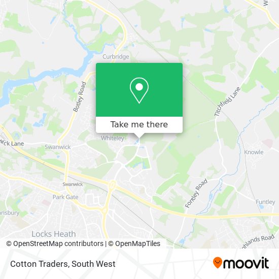 Cotton Traders map