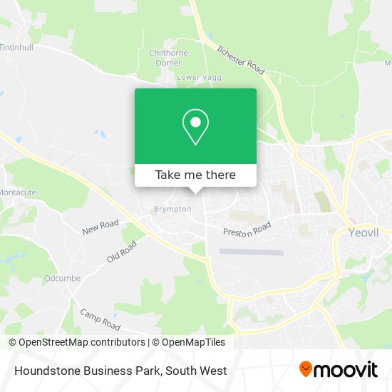 Houndstone Business Park map