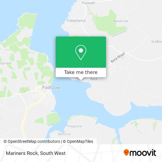 Mariners Rock map
