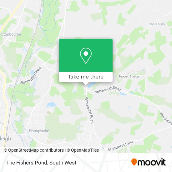The Fishers Pond map